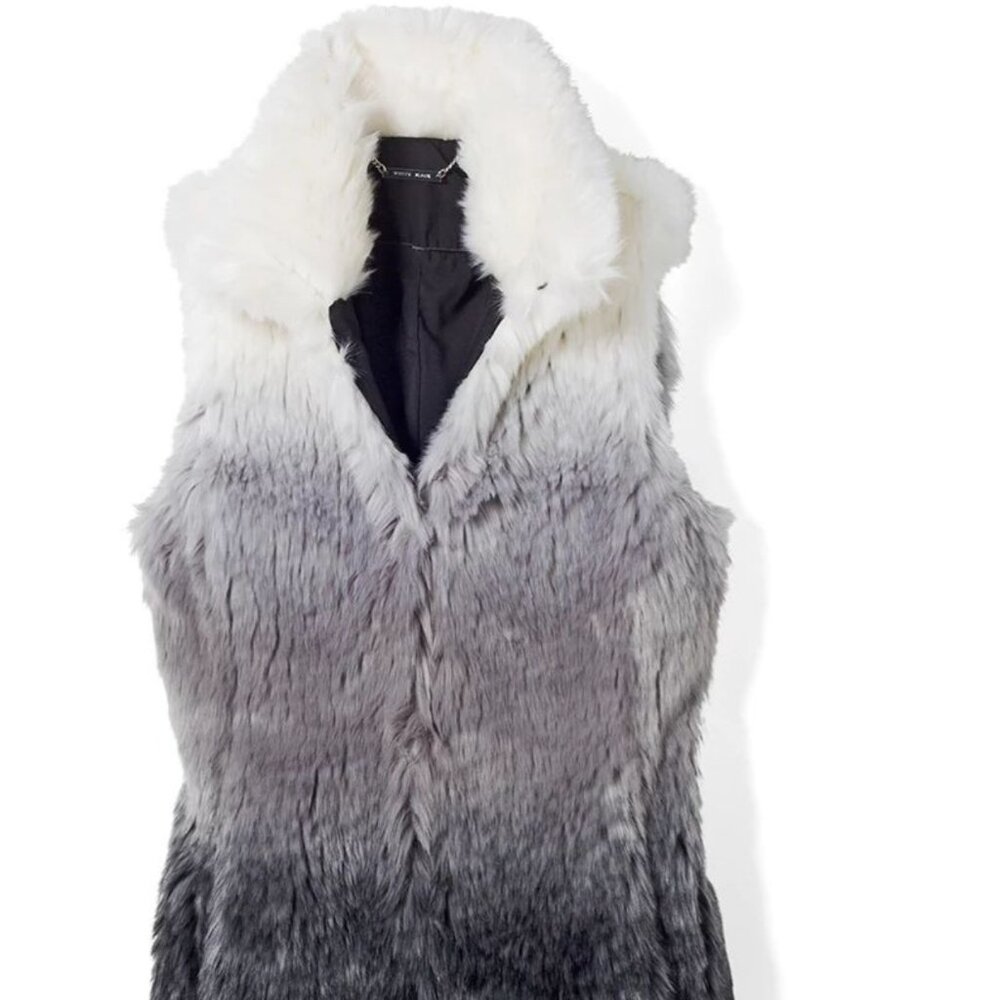 Ombre Faux Fur Vest